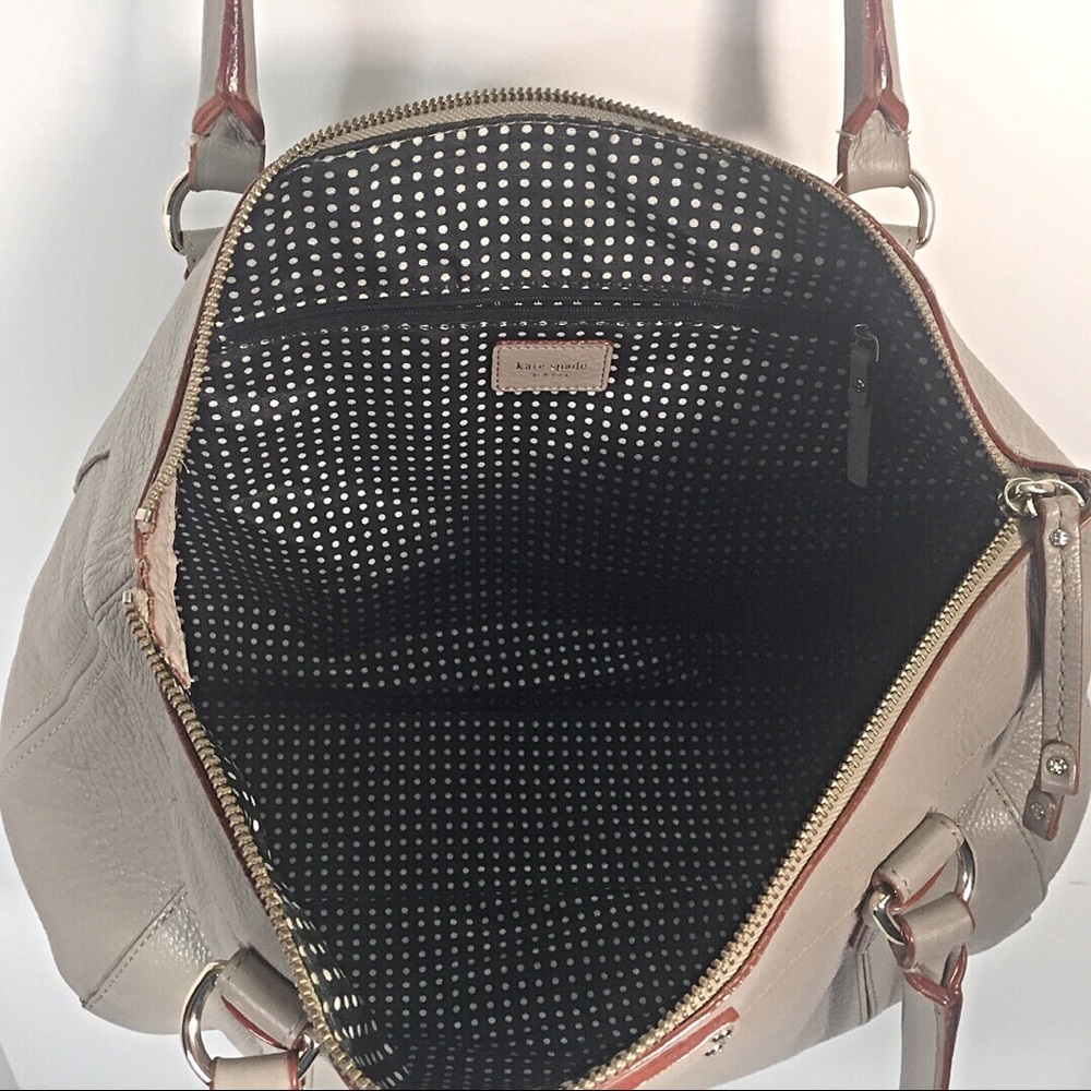 Kate Spade Grey Teegan Berkshire Road Satchel - Picture 6 of 9